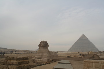 The Great Pyramids of Giza and the Spinx