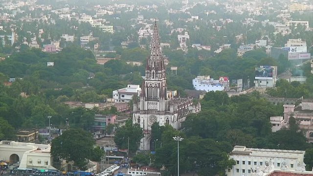 Catholic cathedral in Trichy, India