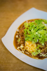 Malaysian Mee Rojak fried noodles