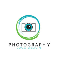 Photography Logo Design Symbol Vector