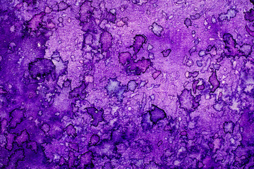 Splattered Purple Abstract Background