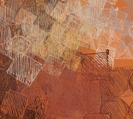 Abstract painting on canvas. Hand made art. Colorful texture. Modern artwork. Strokes of fat paint. Brushstrokes. Contemporary art. Artistic background image.