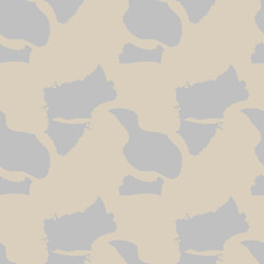 Camo background in in beige and blue colors