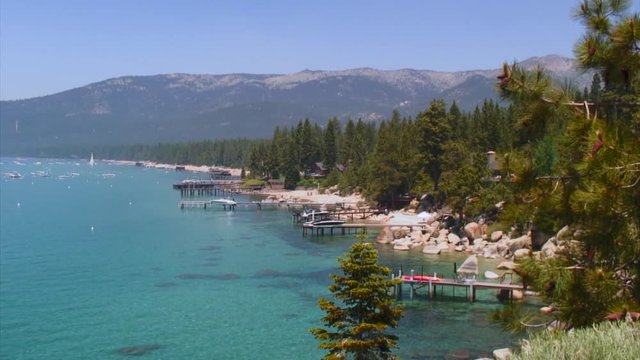 Slow Pan: South Shore Lake Tahoe
