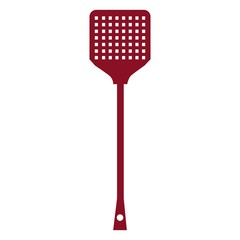 Fly swatter, beats flies, vector