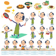 japanese samurai Businessman_cooking