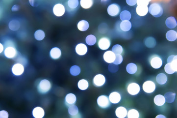 Abstract circular bokeh background