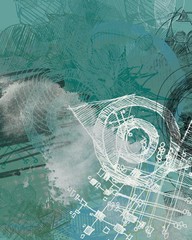 Abstract painting on canvas. Hand made art. Colorful texture. Modern artwork. Strokes of fat paint. Brushstrokes. Contemporary art. Artistic background image.