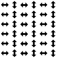 Black arrow seamless pattern