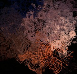 Abstract painting on canvas. Hand made art. Colorful texture. Modern artwork. Strokes of fat paint. Brushstrokes. Contemporary art. Artistic background image.