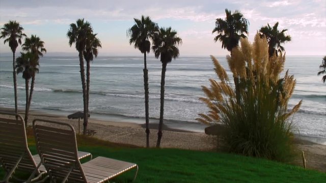 Beautiful Beach in San Clemente, CA, USA