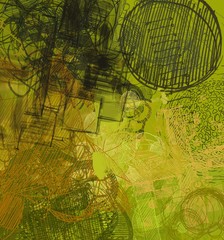 Fototapeta premium Abstract painting on canvas. Hand made art. Colorful texture. Modern artwork. Strokes of fat paint. Brushstrokes. Contemporary art. Artistic background image.