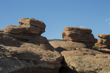 Garden of the Gods sandstone formations
