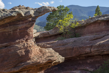 Garden of the Gods sandstone formations