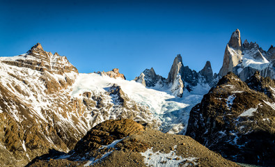 Montanhas geladas