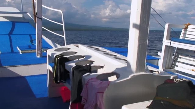 Travelling On Sea Apo Island, Philippines