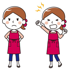 mother angry Bad mood