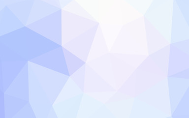 Light Blue, Red vector triangle mosaic texture.