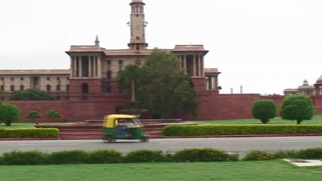 Pan of India's Parliament, Mall, Delhi