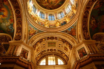 ロシアサンクトペテルブルクのイサーク大聖堂