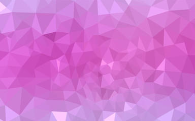 Obraz premium Light Pink vector triangle mosaic template.