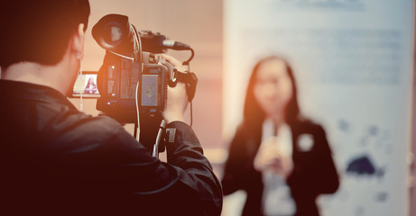 videographer close up, cameraman, movie, man with camera, movie, professional camera