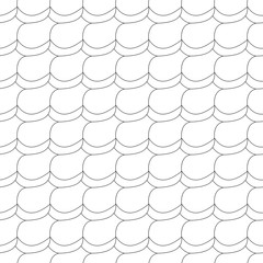 Abstract linear geometric seamless pattern