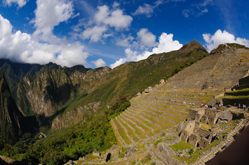 マチュピチュ遺跡の段々畑