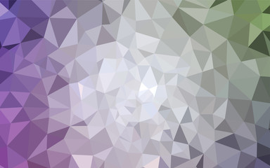 Obraz premium Light Pink, Green vector abstract mosaic backdrop.