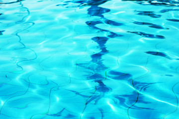 beautiful water basin on the sea background on the nature
