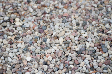 multicolored gravel background texture