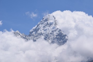 Smoking Ama Dablam