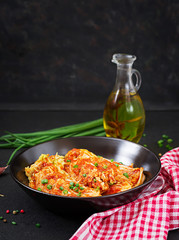 Chinese cabbage. Kimchi cabbage. Korean traditional food