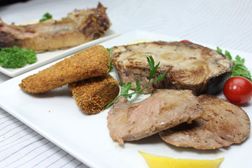 まぐろ稀少部位料理