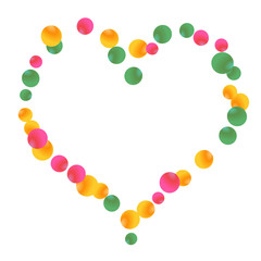 Modern background with bubbles. Cute Pattern for Postcard, Print, Banner or Poster. Vector Texture in Trendy Style