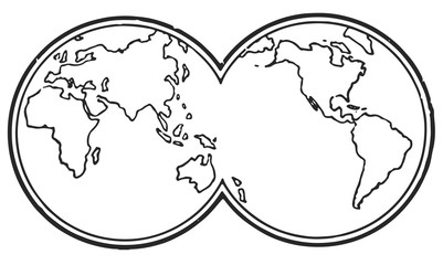 World map #vector #isolated - Welt Karte