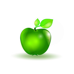 Grüner Apfel