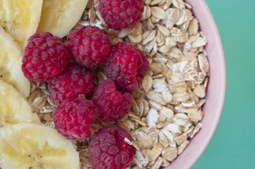 Healthy breakfast concept.