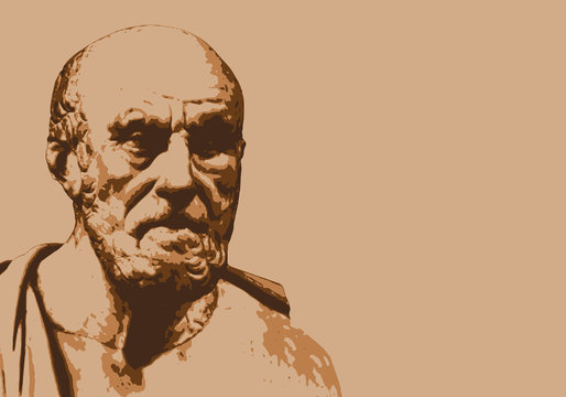 Hippocrate - médecine - portrait - personnage célèbre - personnage - historique - médecin - grec