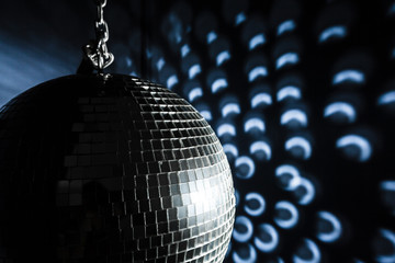 A Mirror disco ball