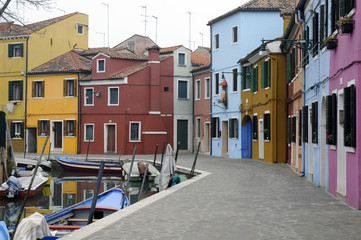 Burano, Venedig, Venetien, Italien, Europa