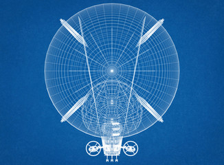 Airship Design Architect Blueprint © Marko