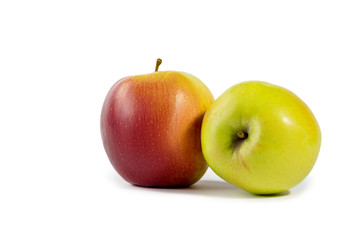 Red Green Apple isolated