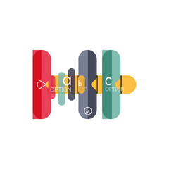 Abstract lines geometric infographic layoutAbstract lines geometric infographic layout, data visualization design, option step by step schedule, web box