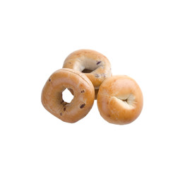 donut. donut burger on background