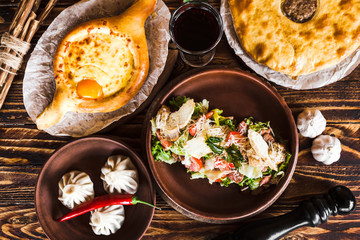 beautiful restaurant Georgian cuisine