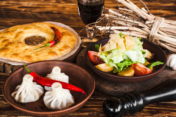 beautiful restaurant Georgian cuisine