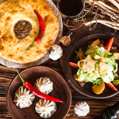 beautiful restaurant Georgian cuisine