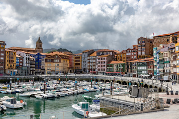 Fototapeta na wymiar Port in northern Spain
