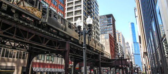 Obraz premium USA - Chicago metro